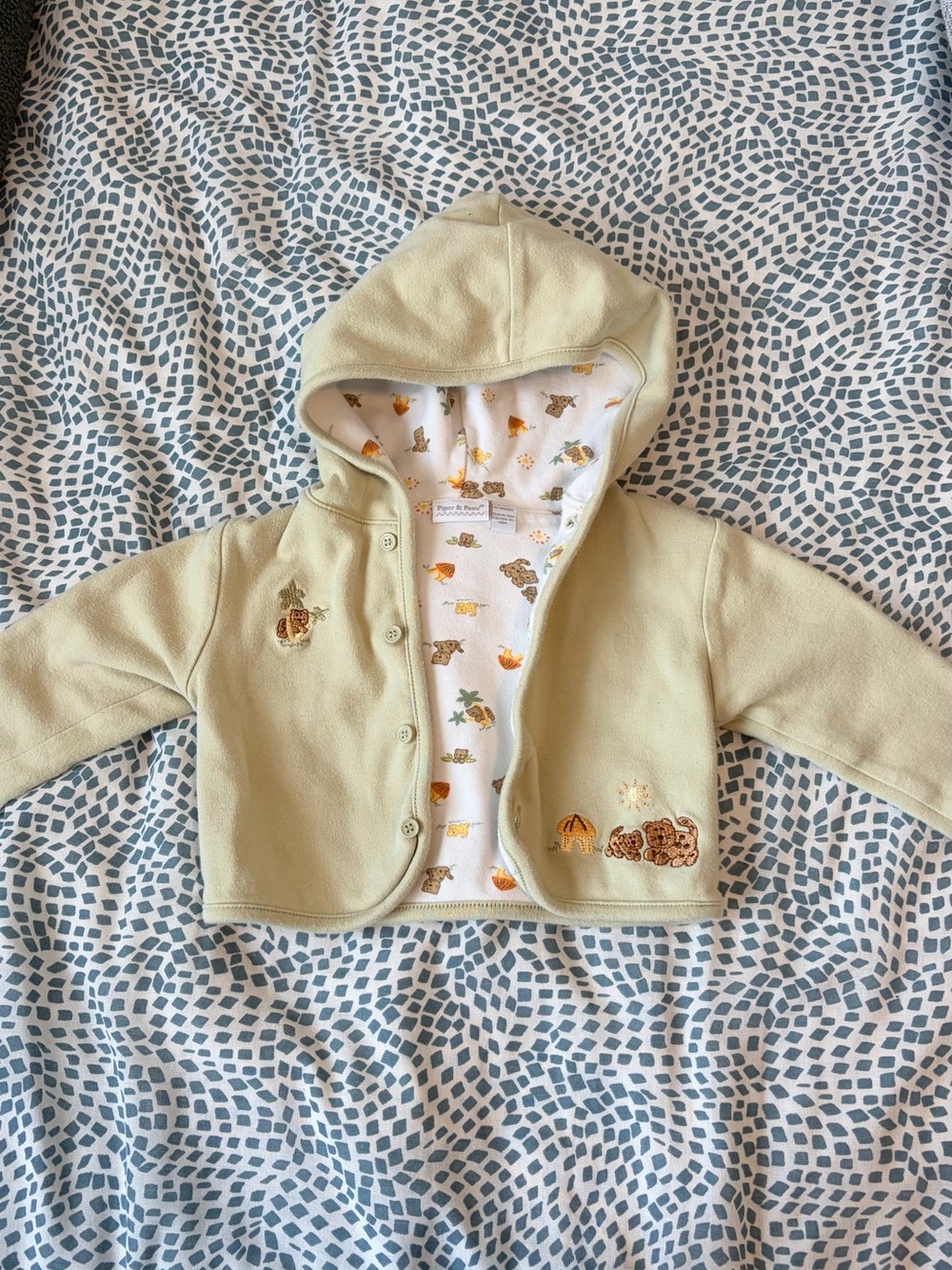 Vintage Piper & Posie Baby Cardigan